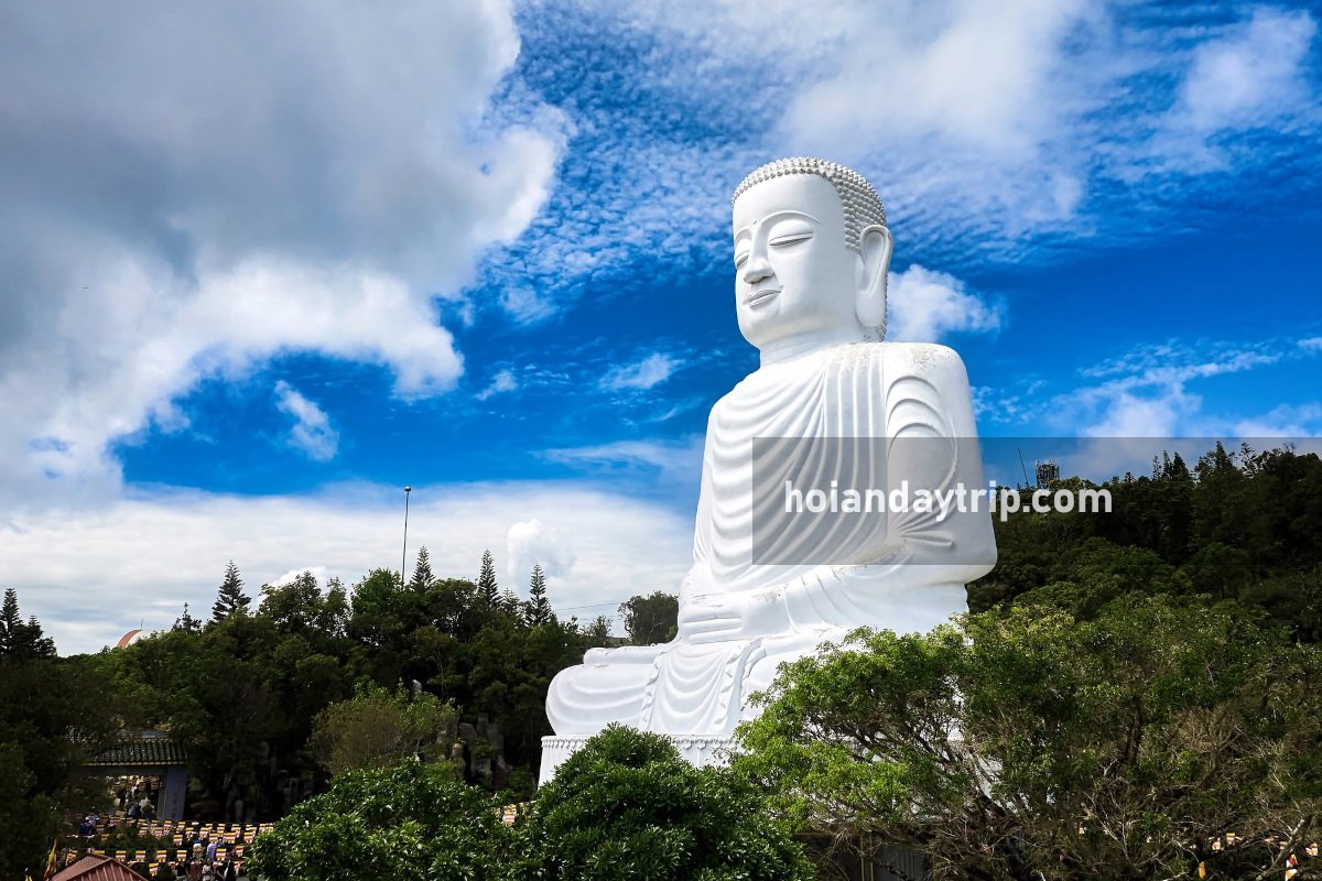 ba na hills buddha aerial view 4