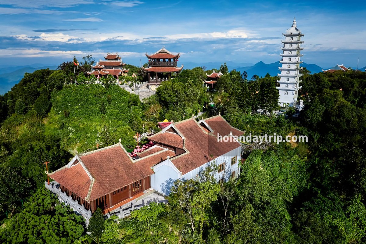 ba na hills peak aerial view 1