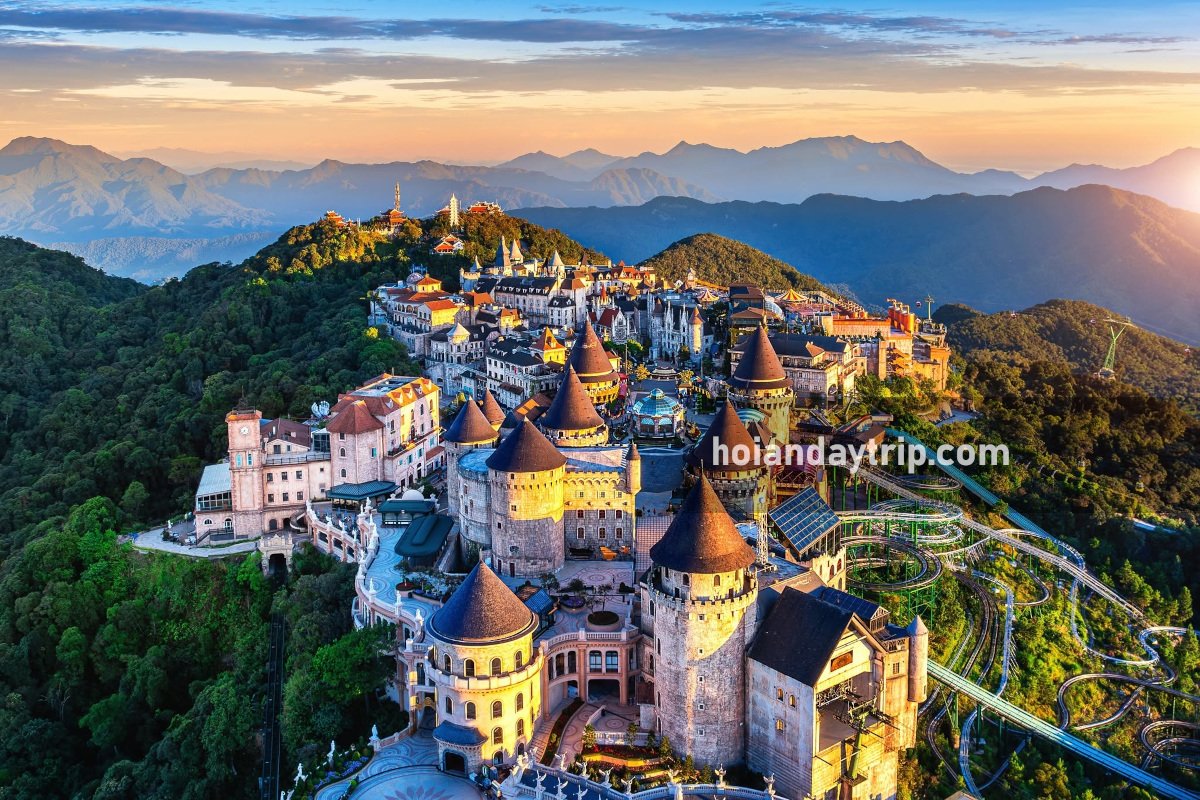 sun world ba na hills ariel view